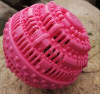 Herbruikbare Eco Natuurlijke Magie Was Bal Orb Geen Wasmiddel Wassen Wizard Stijl Wasmachine Plastic Ballen Beschermen Gevoelige Huid Roze