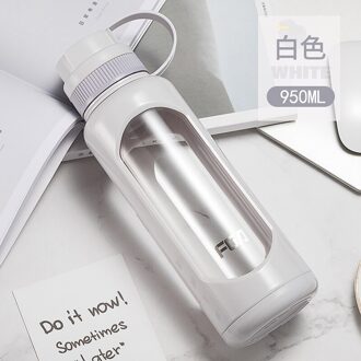 Herbruikbare Glas Water Fles Siliconen Mouw Liefde Eiland Water Drinken Fles Zetgroep Custom Borraccia Huis Decoratie JJ60WB style4