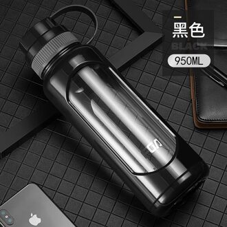 Herbruikbare Glas Water Fles Siliconen Mouw Liefde Eiland Water Drinken Fles Zetgroep Custom Borraccia Huis Decoratie JJ60WB style6