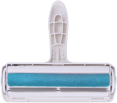 Herbruikbare Hond Kat Haar Borstel Huisdier Haar Remover Roller Meubelen Tapijten Kleding Self-Reiniging Pluisjes Verwijderen Tapijten 1stk blauw