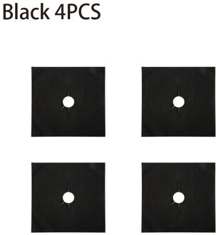 Herbruikbare Kachel Top Covers Dikke Gas Range Protectors Non-stick Liner Hittebestendige Keuken Gasfornuis Protector Kookgerei Onderdelen zwart