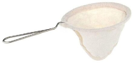 Herbruikbare Koffiefilter Zak Flanellen Doek Koffiezetapparaat Zeef Filter Accessoires Drip Met Thee Handvat Koffie Ste M1E3