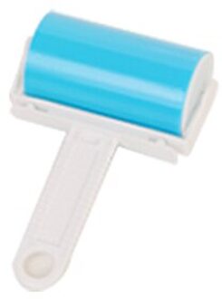 Herbruikbare Lijm Hair Remover Kleding Schoon Lint Roller Tapijt Reinigen Pluche Bont Borstel Dust Remover Cleaner Blauw