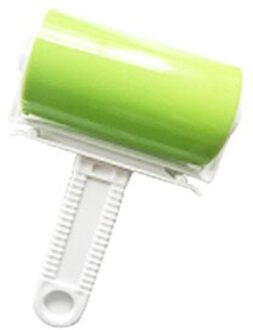 Herbruikbare Lijm Hair Remover Kleding Schoon Lint Roller Tapijt Reinigen Pluche Bont Borstel Dust Remover Cleaner groen