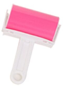 Herbruikbare Lijm Hair Remover Kleding Schoon Lint Roller Tapijt Reinigen Pluche Bont Borstel Dust Remover Cleaner Roze