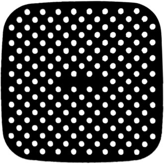 Herbruikbare Lucht Friteuse Liners Stok Silicone Air Friteuse Mand Matten Accessoires Food Grade Siliconen Voedsel Mat Servies Mat Oven Mat zwart