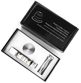 Herbruikbare Nespresso Capsule Voor Nespresso Hervulbare Herbruikbare Koffie Capsule Koffie Sabotage Arbeidsbesparende Koffie Pod 01