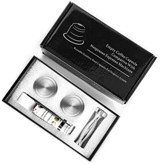 Herbruikbare Nespresso Capsule Voor Nespresso Hervulbare Herbruikbare Koffie Capsule Koffie Sabotage Arbeidsbesparende Koffie Pod 02