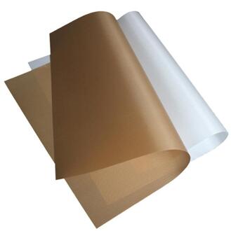 Herbruikbare Non Stick Bakpapier Hittebestendig Vel Gebak Bakken Oliepapier Grill Bakken Mat Bakken Tools 30x40cm koffie