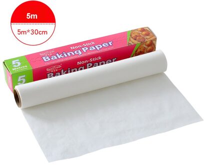 Herbruikbare Non Stick Bakpapier Hittebestendig Vel Gebak Bakken Oliepapier Grill Bakken Mat Keuken Bakken Tools 5M