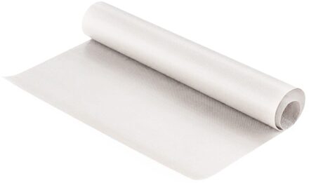 Herbruikbare Non Stick Bakpapier Oven Gebak Bakken Mat Hittebestendige Makkelijk Schoon Bbq Grill Bakplaat Macarons Bakken Tools wit