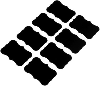 Herbruikbare Schoolbord Stickers Craft Keuken Potten Organizer Label Krijtbord Stickers Krijt Boord Zwart Board Muurstickers 10stk
