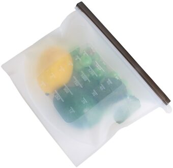 Herbruikbare Siliconen Sealer Zakken Vacuüm Food Storage Zip Lock Koelkast Container 2 03