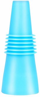 Herbruikbare Siliconen Wijnfles Stop En Drank Fles Stoppers Wijn Stopper Bar Gereedschap Siliconen Milieuvriendelijke 5 Cm blauw