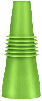 Herbruikbare Siliconen Wijnfles Stop En Drank Fles Stoppers Wijn Stopper Bar Gereedschap Siliconen Milieuvriendelijke 5 Cm groen