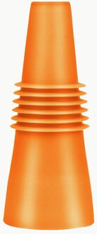 Herbruikbare Siliconen Wijnfles Stop En Drank Fles Stoppers Wijn Stopper Bar Gereedschap Siliconen Milieuvriendelijke 5 Cm oranje