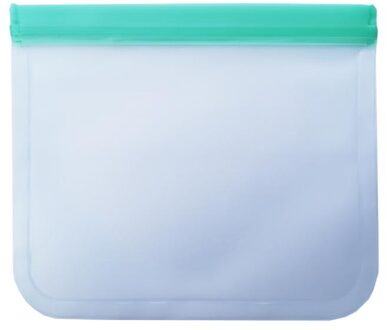 Herbruikbare Voedsel Opbergtas Peva Siliconen Verse Zak Lekvrij Vriezer Bag Keuken Opslag Voor Groente Vlees