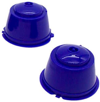 Herbruikbare Voor Dolce Gusto Koffie Capsule Cup Filter Koffie Filter Koffie Capsules Herbruikbare Koffie Cup Mand 3 marine blauw