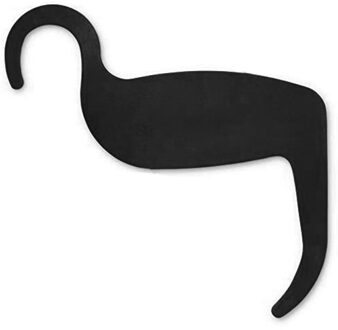 Herbruikbare Wenkbrauw Stencil Set Eye Brow Diy Tekening Gids Styling Vormgeven Grooming Facial Contour Template Card Make-Up zwart