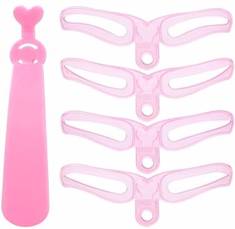 Herbruikbare Wenkbrauw Template Helper Wenkbrauw Stencils Kit 4 Stuks Grooming Kaart Wenkbrauw Definiëren Makeup Tools PH1