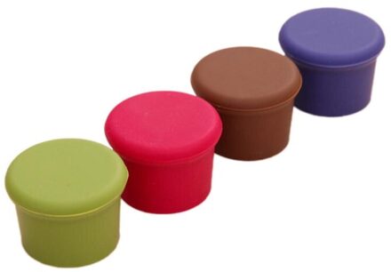 Herbruikbare Wijn Bier Cover Fles Cap Silicone Stopper Drank Voor Thuis Bar Stopper Cover Cork Bar Accessoires