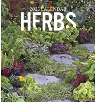 Herbs 2025 Wall Calendar - Pomegranate