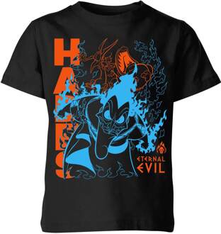 Hercules Hades Eternal Evil Kids' T-Shirt - Black - 98/104 (3-4 jaar) Zwart - XS