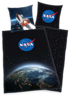 Herding Beddengoed NASA 135 x 200 cm Zwart - 135x200 cm