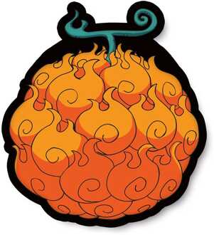 Herding One Piece Pillows Mera Mera no Mi 45 cm