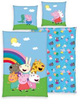 Herding Peppa Pig bed linen 135 x 200 cm