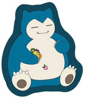 Herding Pokémon Pillow Snorlax 36 cm