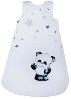 HERDING Premium Slaapzak Panda Wit - 90 cm