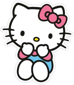 Herding Sanrio Pillow Hello Kitty Blue Pants 36 cm