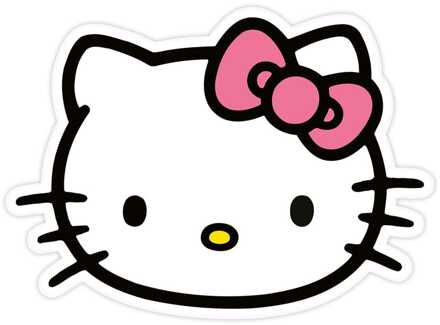 Herding Sanrio Pillow Hello Kitty Face 36 cm