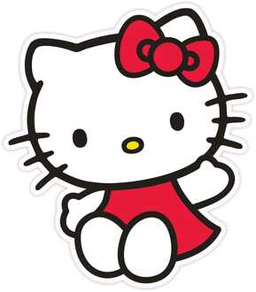 Herding Sanrio Pillow Hello Kitty Red Dress 36 cm