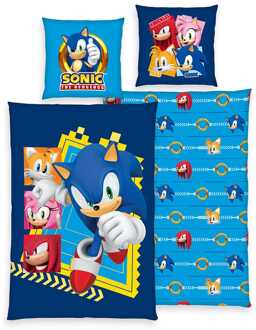 Herding Sonic - The Hedgehog bed linen 135 x 200 cm