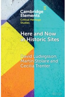 Here And Now At Historic Sites - Elements In Critical Heritage Studies - Ludvigsson, David (Linkoping Uni