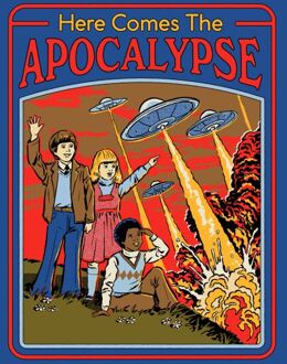 Here Comes The Apocalypse Women's T-Shirt - Blue - L - Blue