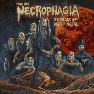 Here Lies Necrophagia 35 Years Of Death...