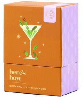 Here's how charades spel cocktail hour