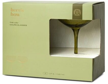 Here's how cocktailglas the lou coupe - olijf