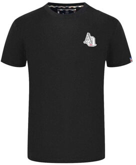 Heren 1851 AQ Logo T-Shirt (Zwart)