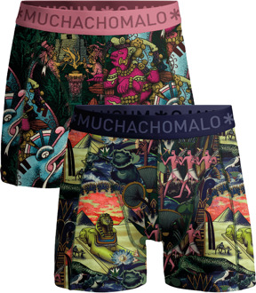 Heren 2-pack Boxershorts Ancient Civilizations