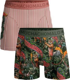 Heren 2-pack Boxershorts Circus Animals