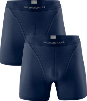 Heren 2-pack Boxershorts Effen