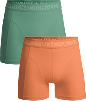 Heren 2-pack Boxershorts Effen