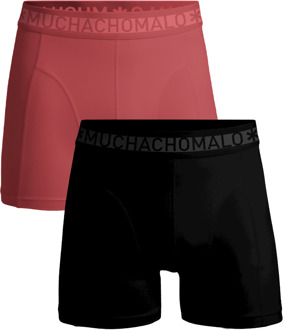 Heren 2-pack Boxershorts Effen