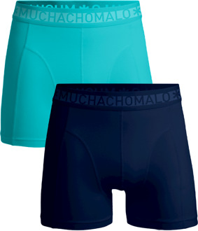 Heren 2-pack Boxershorts Effen