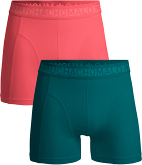 Heren 2-pack Boxershorts Effen