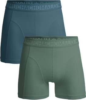 Heren 2-pack Boxershorts Effen